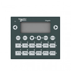 Magelis компактный символьный дисплей, 4x20 симв., 20 кнопок, питание от плк XBTR400