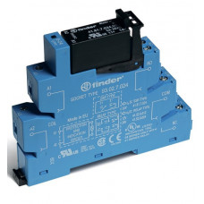 Интерфейсный модуль, твердотельное реле, выход 3a (240 в aс), питание 24 в dc, категория защиты ip20, винтовые клеммы (10 шт.) finder 383170248240