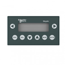 Magelis компактный символьный дисплей, 4x20 симв., 8 кнопок, питание от плк XBTN410