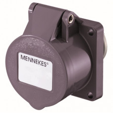 Розетка панельная 2p 32a 25b ip44 (1 шт.) mennekes 616