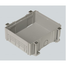 Коробка для монтажа в бетон люков sf610-.., sf670-.., высота 80 - 110 мм, 259 х 312 мм, пластик (1 шт.) simon G66