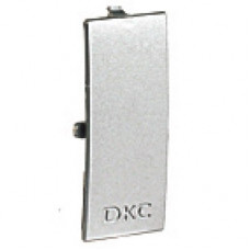 Накладка на стык крышек 60 мм, серый металлик (20 шт.) dkc 09504G