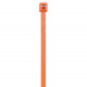 Стяжка кабельная, стандартная, полиамид 6.6, оранжевая, ty125-40-3-100 (100шт)