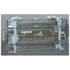 Блок распределительный модульный, 4p 160 а, 15 подключений (1 шт.) legrand 4879