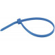 Стяжка кабельная, стандартная, полиамид 6.6, голубая, ty125-18-6 (1000шт)