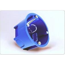 Коробка установочная гск 80-0600, 64 х 44 мм, ip30, безгалогенная (hf), синий, с пластиковыми лампами (200 шт. ) промрукав 80-0600