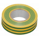 Изолента 0,13х15 мм желто-зеленая 20 метров (норма отпуска 30 шт) iek