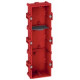 Коробка для кирпичных стен, 3 - х местная, 6 / 8 модулей, вертикальный / горизонтальный монтаж, глубиной 40 мм, batibox (5 шт.) legrands