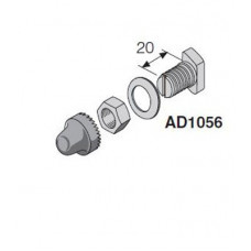 Комплект соединительный под кабельный наконечник м8, l=20 (12шт) AD1056