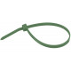 Стяжка кабельная, стандартная, полиамид 6.6, зеленая, ty200-40-5-100 (100шт)