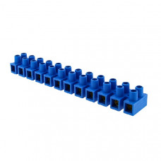 Клеммник 10mm 10а полистирол синяя (уп.10шт.) (10шт) ekf plc-KK-10-10-ps-s