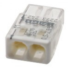Компактная 2-проводная клемма c пастой 0,5 - 2,5 кв.мм одножильный (100 шт.) wago 60929