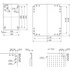 Микроперфор. плата 800x800 NSYMF88