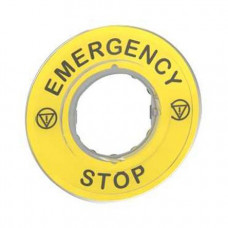 3d маркировка emergency stop ZBY9320