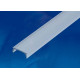 Рассеиватель прозрачный для алюминиевого профиля, ufe-r01 clear 200 polybag пластик. длина 200 см. тм uniel.
